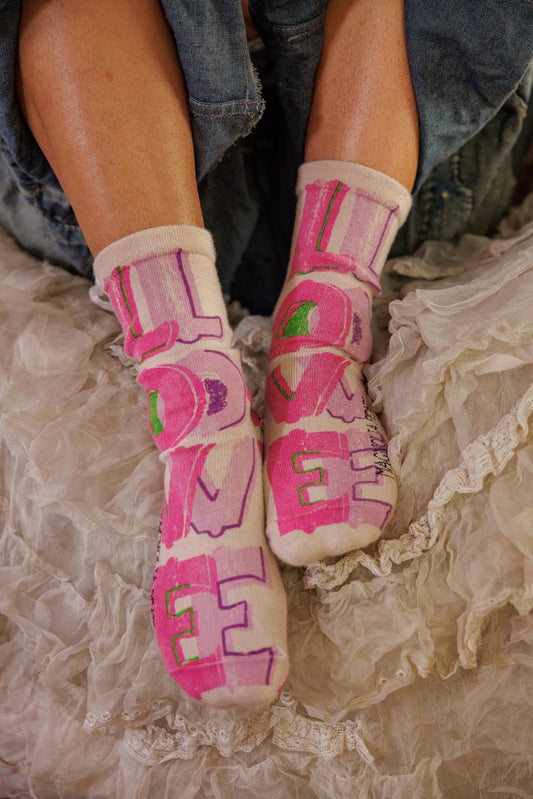 Circus Love MP Socks in Lilac Water