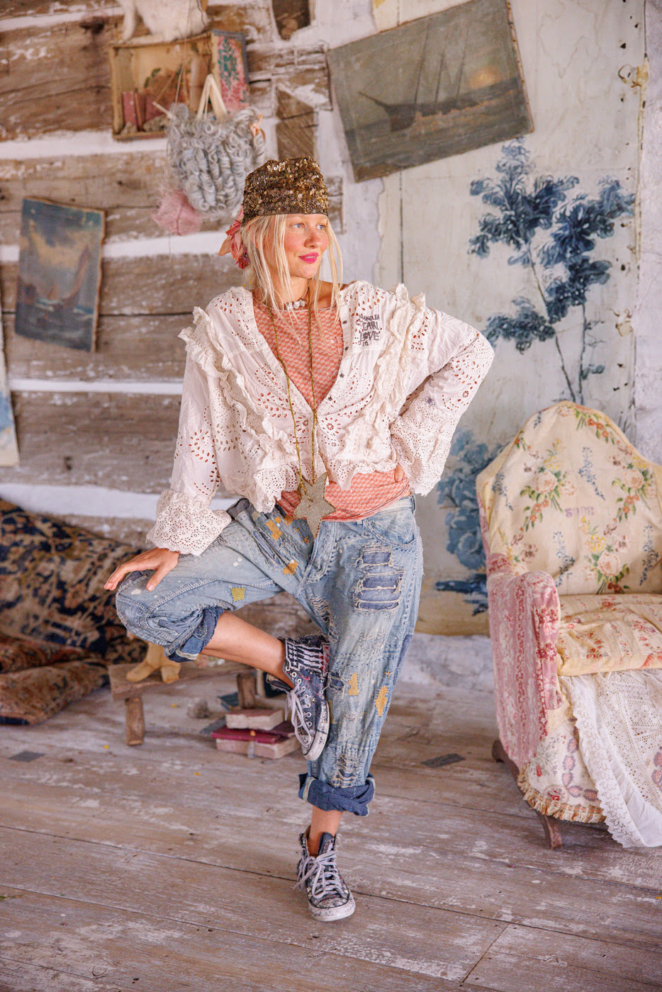 Porter Denims in Washed Indigo