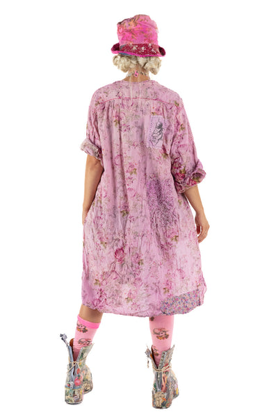 Laurel Shirt in Cabbage Rose