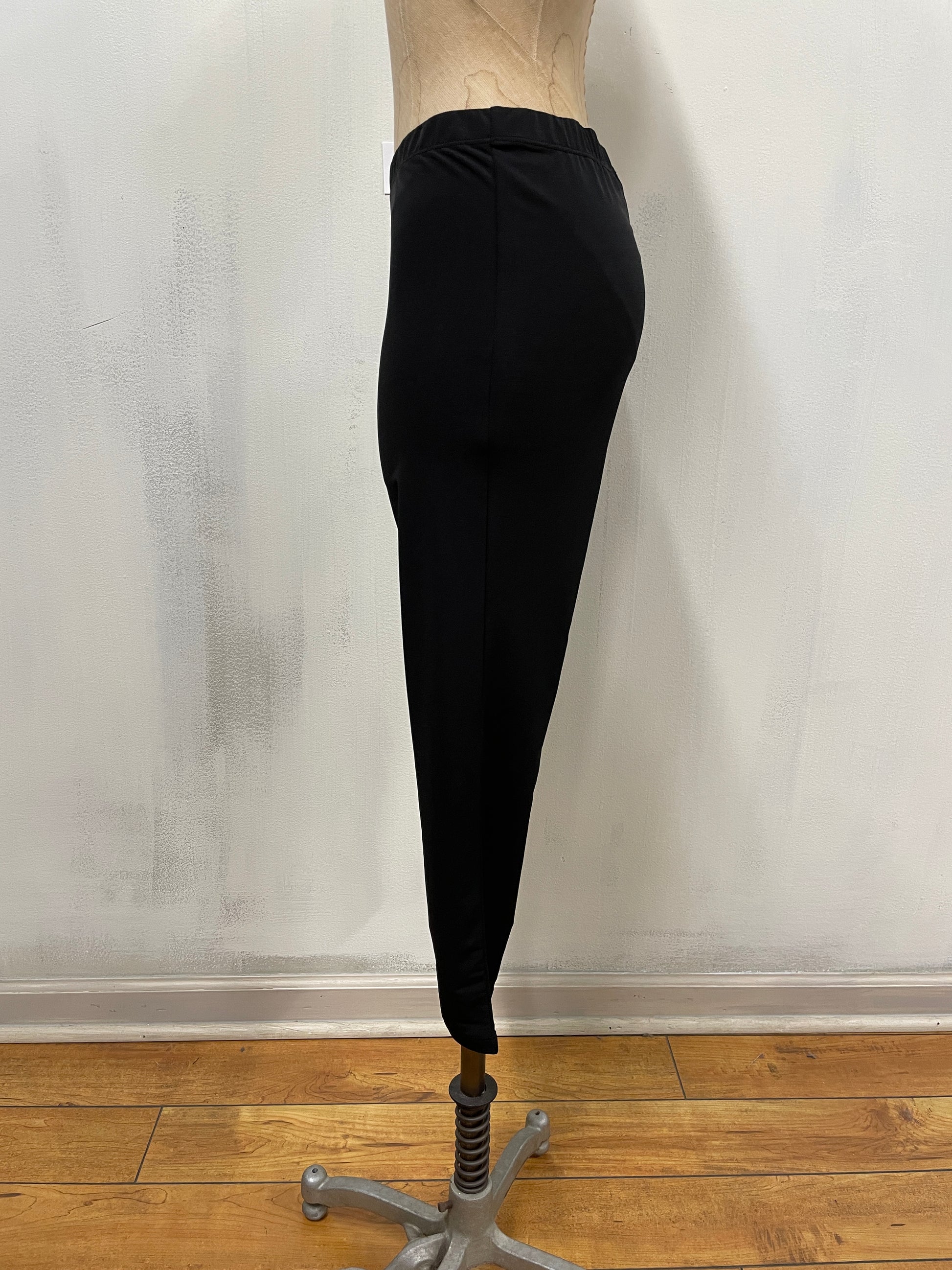 Donna Black Plus Yoga Pant, 1X-2X