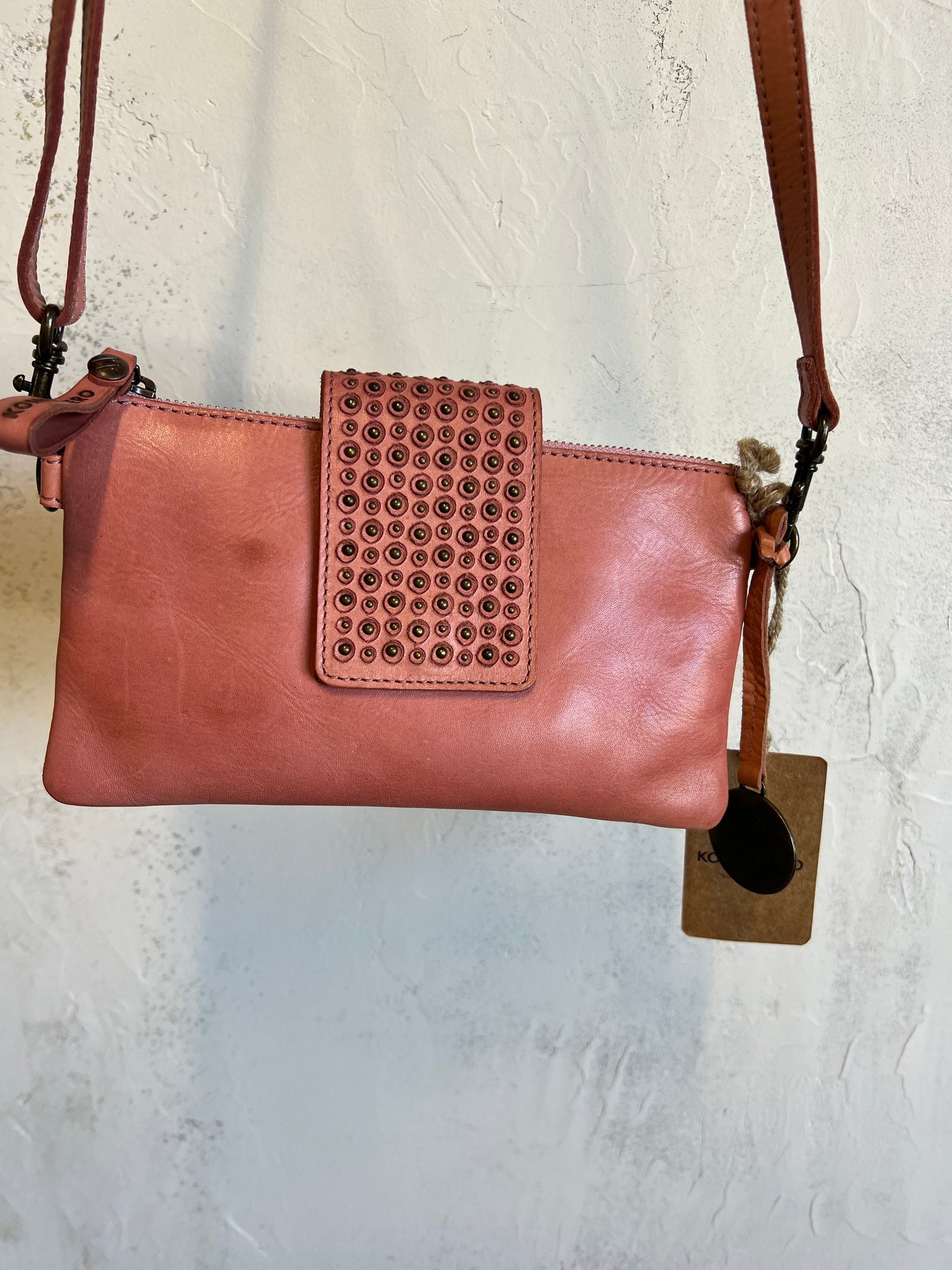 Pink and Tack Clutch