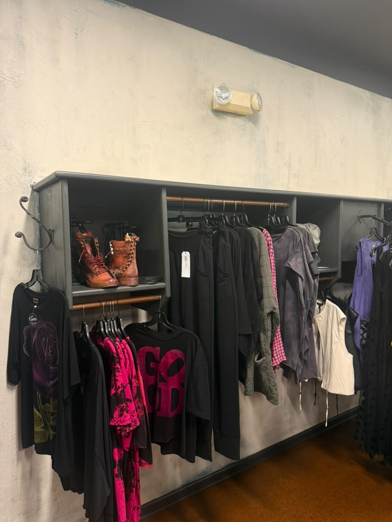 Boots on the shelf at Gaia
